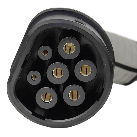 Ladekabel Typ 2 für Elektroautos 32A tragbar EV Kabel 5m schwarz/grau Phoenix Contact EV-T2G3PC-3AC32A-5,0M6,0ESBK01