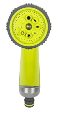 Multifunktionsbrause 8 Funktionen Metall Sprühpistole Gartenbrause LIME LINE BRADAS LE-5108