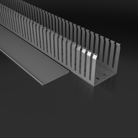 Verdrahtungskanal Kabelkanal mit Deckel Länge 1m Installationskanal verschiedene Größen Wahl 0609 0647 0586 0593 0722 E374