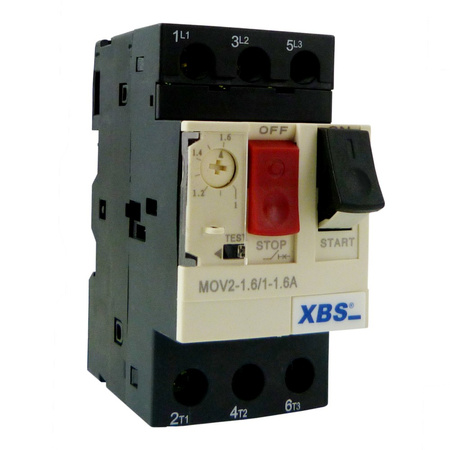 Motorschutzschalter Motorschutz MOV 1-1.6A MS-Schalter XBS MOV2-1.6
