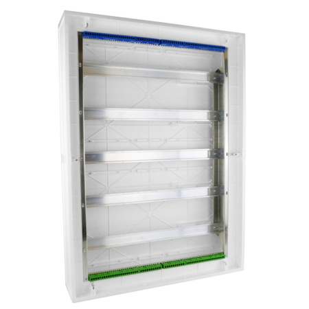 Verteilerkasten IP54 DARP-120 5x24 Unterputz Alutür Unterverteiler Sicherungskasten E-P 9.524