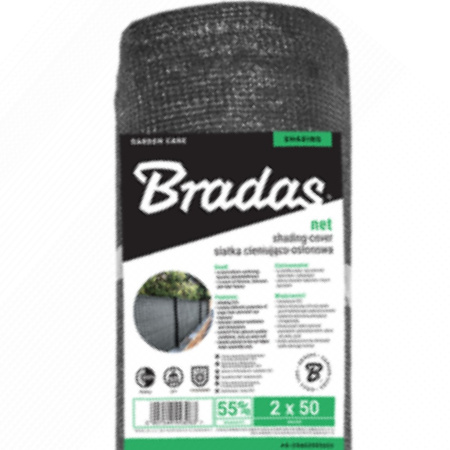 Schutznetz Schattiergewebe 55% 1m x 25m grau AS-CO6010025GY