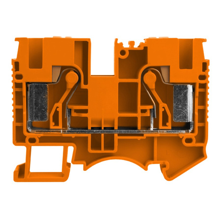 Reihenklemme 10mm2 Durchgangsklemme Orange UL DS10-01P-15-00A(H)