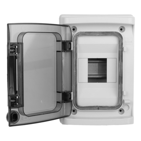 Verteilerkasten Feuchtraumverteiler HIGHT Kleinverteiler 1000V IP65 4 Module Sicherungskasten AP M-L 1x4 940.04