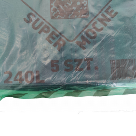 Extra starke Bauschutt- und Bausäcke WOJAFKO 240L reißfest und strapazierfähig DV-248