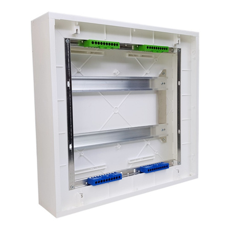 Verteilerkasten Unterputz DARP-32S 32 Module 2x16 IP54 Alutür E-P 9.216