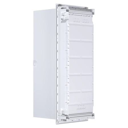 Verteilerschrank Unterputz Sicherunngskasten 5 Reihen 60 Modulen Verteilerkasten Kleinverteiler weiß Hager Volta 5x12 VU60NC