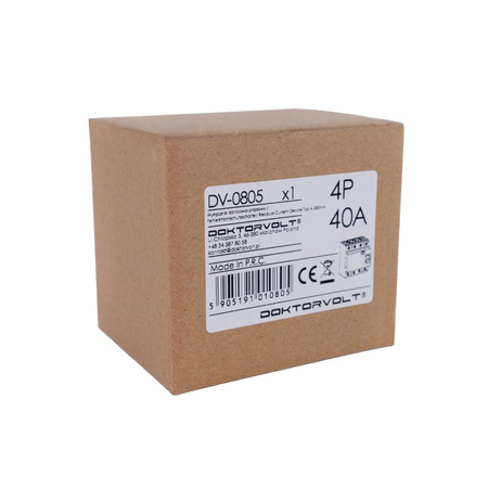 Doktorvolt Fehlerstrom-Schutzschalter Typ A 300mA 40A 4P RCD DV-0805