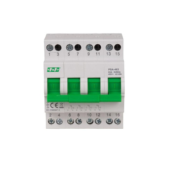 Netzumschalter Umschalter Netz Aggregat 1-0-2 63A 4-polig PSA-463