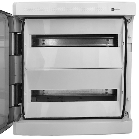 Aufputz Verteilerkasten HIGHT IP65 36 Module transparente Tür Marlanvil 2x18 940.36