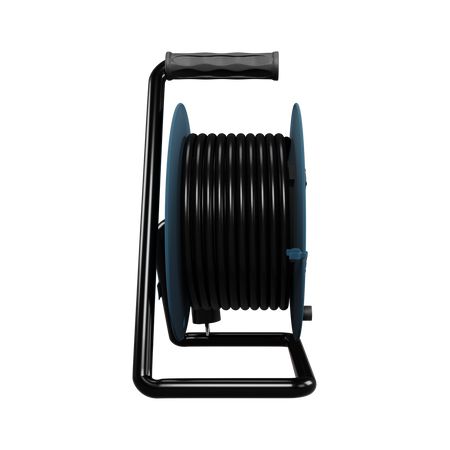 Kabeltrommel HAND PRO 30m 4x Steckdosen 230V IP44 H05RN-F 3x1,5 mm² W-96306