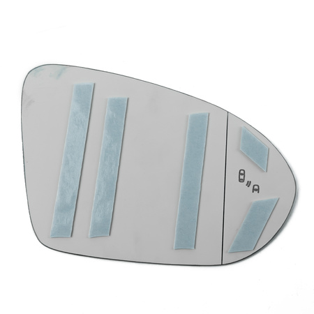 Außenspiegel Spiegelglas Links für OPEL ASTRA K 2015-2021 Fahrerseite mit Totwinkelassistent 315788126044