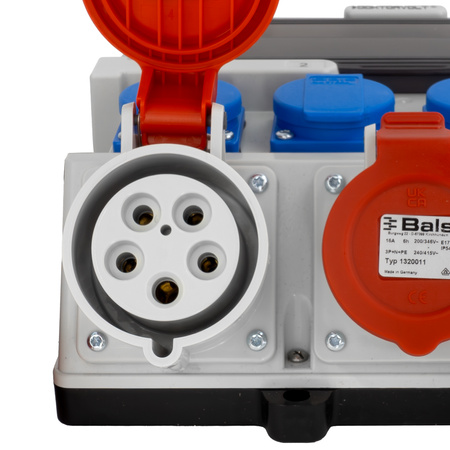 Stromverteiler Adapter Universell CEE Stromverteilung Industrie TR-S 4x230V 3x400V 1x32A/2x16A Doktorvolt DV-7273-D