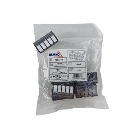 Dosenklemme Verbindungsklemme BEMKO 4mm² x 5 - 10 Stück E03-P055-10