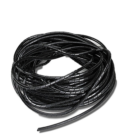 10m Kabelschlauch Schutzschlauch Kabelspirale Kabelschutz schwarz Wahl 4181 4204 SP4BK