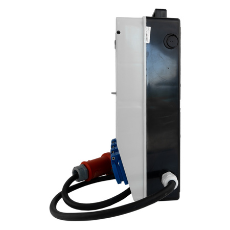 Baustromverteiler pTD-S/FI mit Schutz 4x230V mit Energiezähler EEG Siemens 5x2,5mm² Kabel und Tragegriff Doktorvolt DV-6061-D