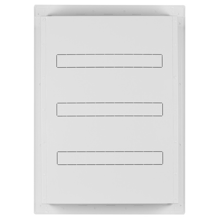 Doktorvolt Verteilerkasten Unterputz Sicherungskasten aus Metall 54 Module 3-reihig IP30 MP54/3/18