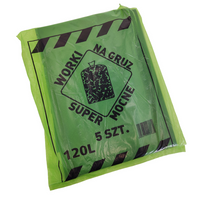 Extra starke Bauschutt- und Bausäcke WOJAFKO 120L reißfest und strapazierfähig DV-246