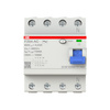 Fehlerstromschutzschalter RCCB 4P 40A 30mA FI-Schalter typ AC ABB 2CSF204001R1400
