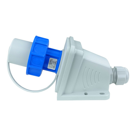 Stecker Wandstecker 16A 2P+E 230V IP68 Schuko Hermetisch 3101-405-0900