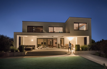 Theben theLeda D B AL LED-Pollerleuchte Wegeleuchte 8,5W 40cm TH-1020905