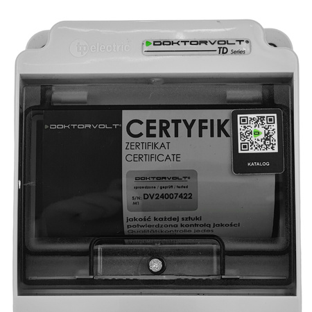 Wandverteiler XS 32A 2x230V IP44 Stromverteiler Komplett Verdrahtet Doktorvolt DV-5091-F