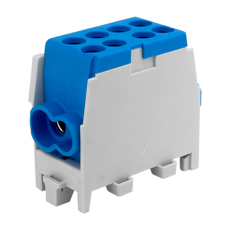 Hauptleitungsklemme Abzweigklemme HLAK 25-1/2 M2 blau Klemmblock Verteilerklemme 1P 1,5-25 mm2 1,5-16mm2 Pollmann 208 2080137