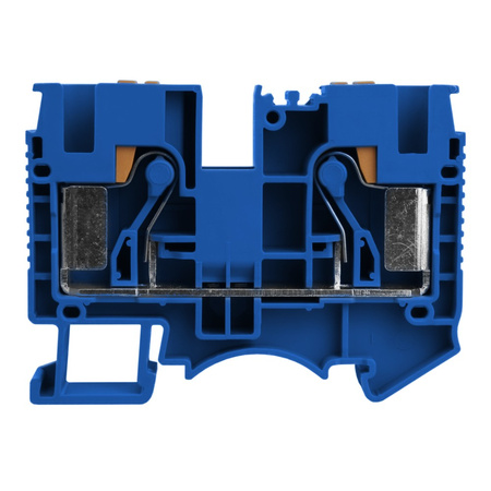 Reihenklemme 10mm2 Durchgangsklemme Blau UL DS10-01P-12-00A(H)