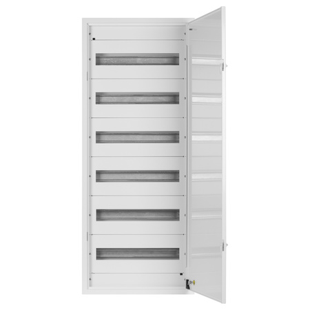 Doktorvolt Verteilerkasten Aufputz Sicherungskasten aus Metall 108 Module 6-reihig IP30 MN108/6/18