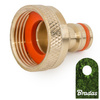Hahnanschluß Hahnstück Innengewinde 1" Messing BRADAS BR-2197