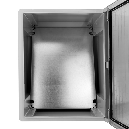 Leergehäuse mit transparenter Tür 400x500x240mm Schaltschrank Aufputz Verteilerschrank IP65 IK10 TP Electric 3310-545-0100