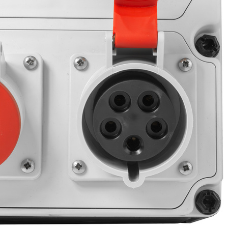 Baustromverteiler 1x32A 1x16A CEE 400V 2x16A 230V Wandverteiler LS-Schalter Schuko IP44 BALS BL89070