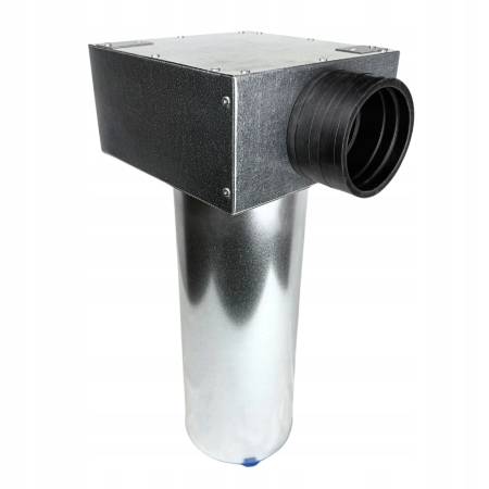 Lüftungsverteiler Verteilerkasten 1x75 Ø125 Wohnraumlüftung Luftverteiler E-KSR-1x75/125-OC