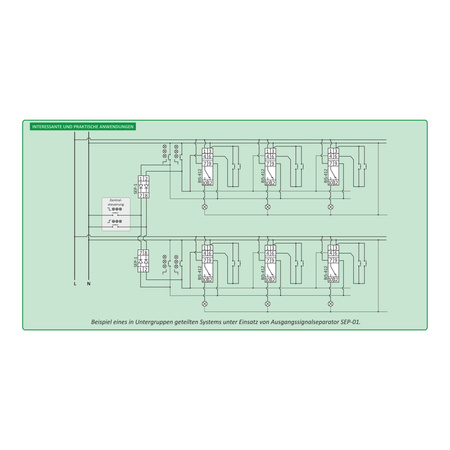 Bistabiles Relais Gruppenrelais Lichsteurung Stromstoßrelais Sequenzrelais F&F BIS-412 230V