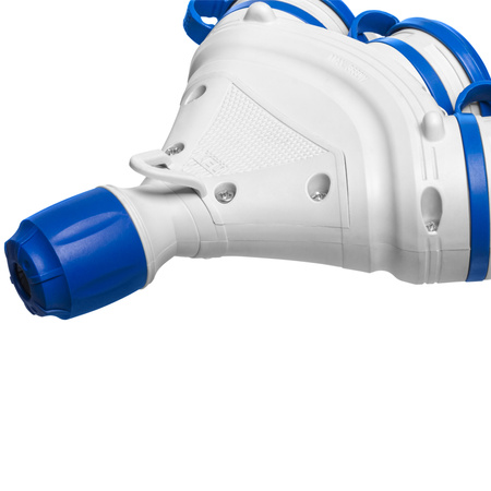 Dreifach-Steckdose Schuko IP44 3×2P+E 16A Grau-Blau 250V GN-X3/44S EXTREM W-01165