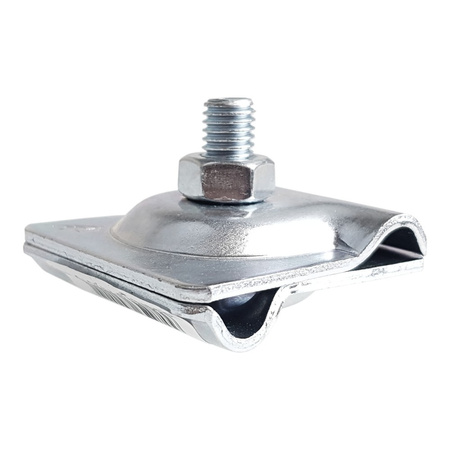 Kreuz-Erdungsverbinder Erdungs Kreuzklemme 1-Loch Blitzschutzgriff Erdungsklemme 55.1 OC