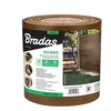Zaunband 19cmx35m braun Zaun- Palisadenband Sichtschutz Lärmschutz BRADAS TOB4501935BRL