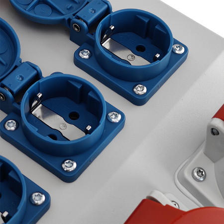 Stromverteiler eXT 32A 2x16A 4x230V Baustromverteiler Doktorvolt DV-2285-D