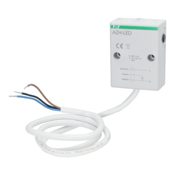 Dämmerungsschalter 10A 230V IP65 m.Internen Licht Sensor F&F AZH-LED