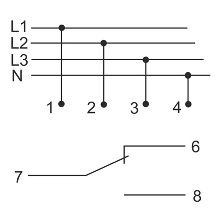 Netzüberwachung Relais Phasenwächter Spannung Phasenüberwachung F&F CZF-BS