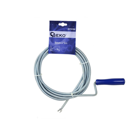 Rohrreinigungsspirale Abflussreiniger 9mm x 5m G73150