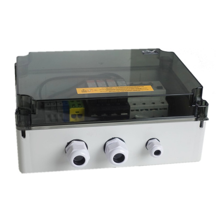 Solar Anschlusskasten PV AC RCBO B16A 300mA 3F T1 T2 Phoenix Doktorvolt DV-0249-FOT