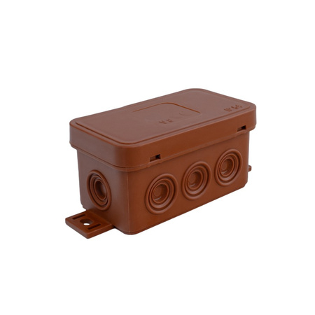 Abzweigkasten Aufputz m.Gummi Verschraubung 45x80x41 mm IP54 ViPlast 038-02