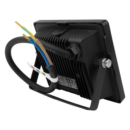 LED Außenstrahler 20W GTV Flutlicht schwarz IP65 Außenwandstrahler 1600lm GT-GCX20W-40