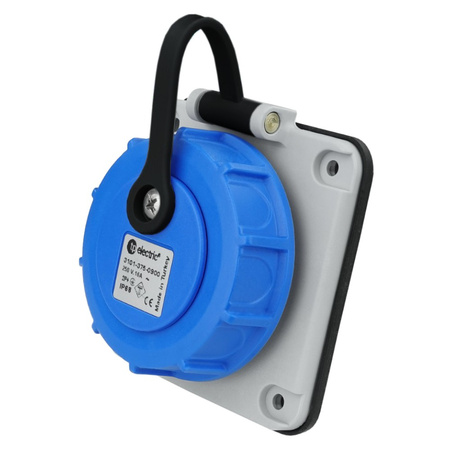 Hermetische Steckdose TYP F Einbausteckdose 230V IP68 3101-377-0900