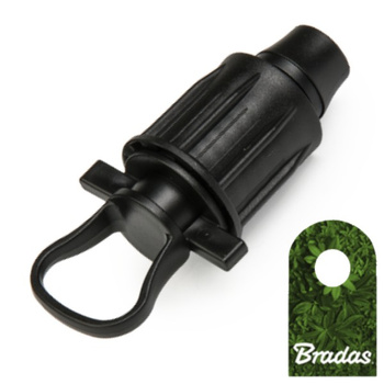 PE-Rohr Endkappe Endstück Endstopfen Abschluss 16mm f.PE-Rohr Verlegerohr Bradas DSWAQJ-Z16