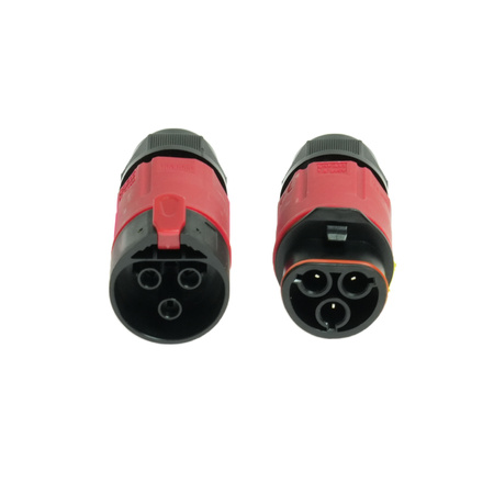 Hermetischer Kabelverbinder ZKH-3BO IP68 schraubenlos 3-polig W-00374