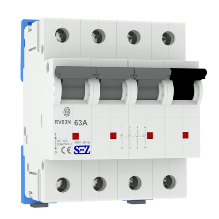 SEZ Hauptschalter 63A 4p Schalter Leistungstrenner 3p+N (RV63) 5598