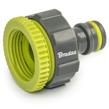 Hahnanschluß Adapter 3/4" zu 1/2" 2 in 1 Hahnstück LIME LINE SOFT LE-02198K BRADAS 3362