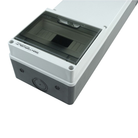 Stromverteiler TD SLIM IP65 6Module Verteilerkasten Feuchtraumverteiler Sicherungskasten Aufputz Doktorvolt DV-9115